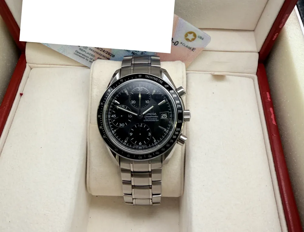 MarketPlace: 2011 Omega Speedmaster Date Watch Ref. 3210.50.00 Full Set