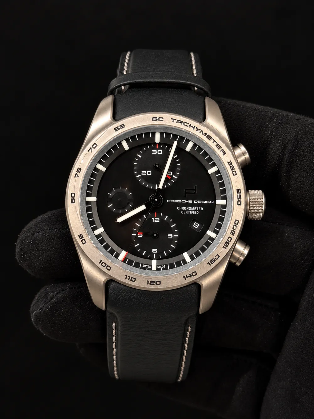 MarketPlace: Porsche Design Chronograph – Ref. 6014.0001 – Titanium – Unworn Full Set