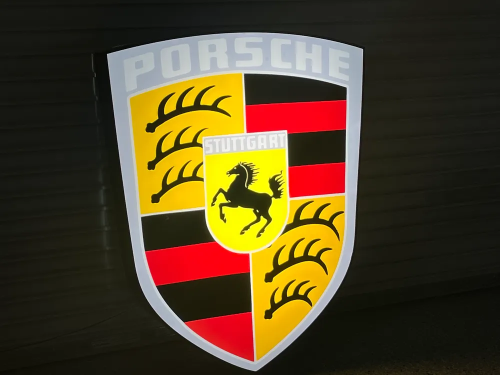 MarketPlace: Porsche Crest Sign