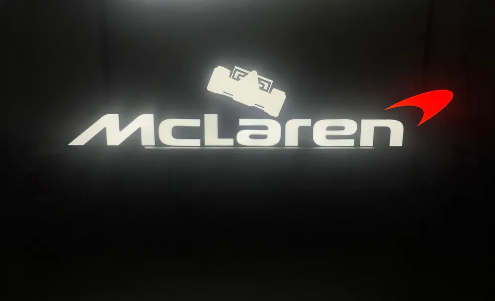 MarketPlace: Illuminated McLaren Sign