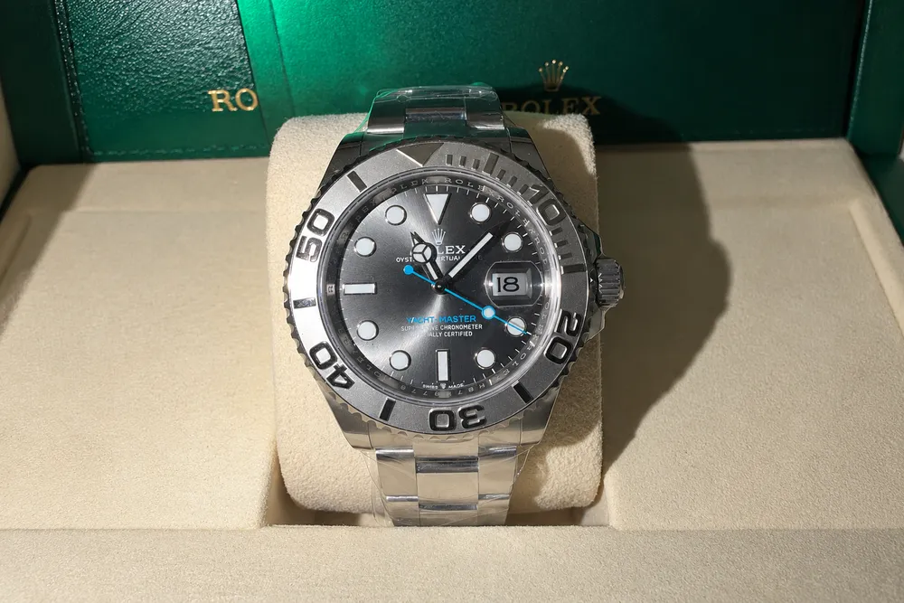 MarketPlace: 2026 Rolex Yacht Master Rhodium Watch Ref. 126622 Full Set