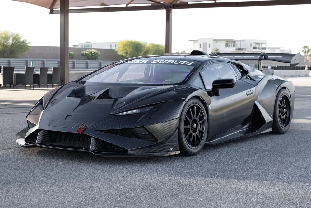 MarketPlace: 11k-Mile 2022 Lamborghini Huracan Super Trofeo Evo II