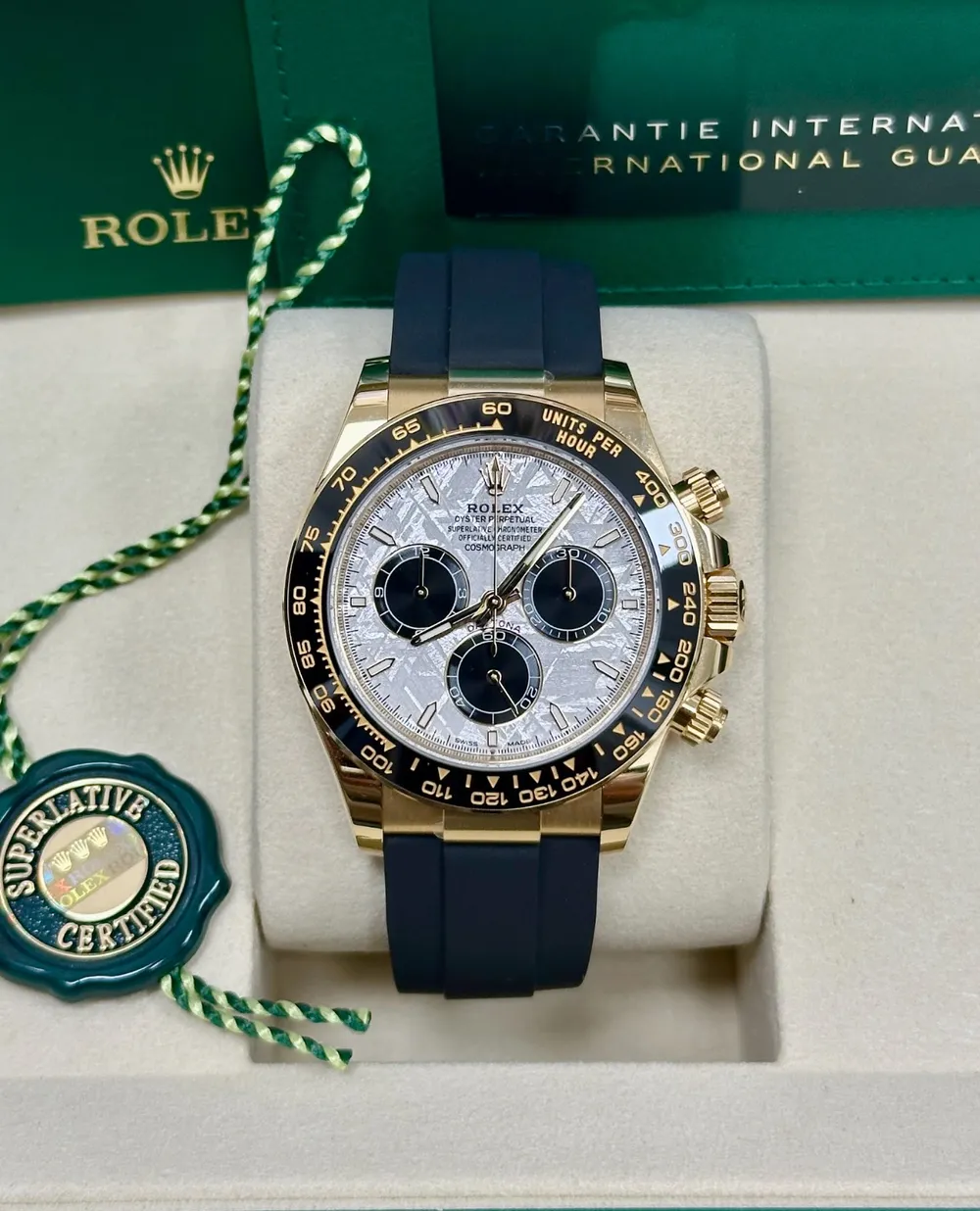 MarketPlace: 2026 Rolex Daytona Meteorite Watch Ref. 126518LN-0016 Full Set
