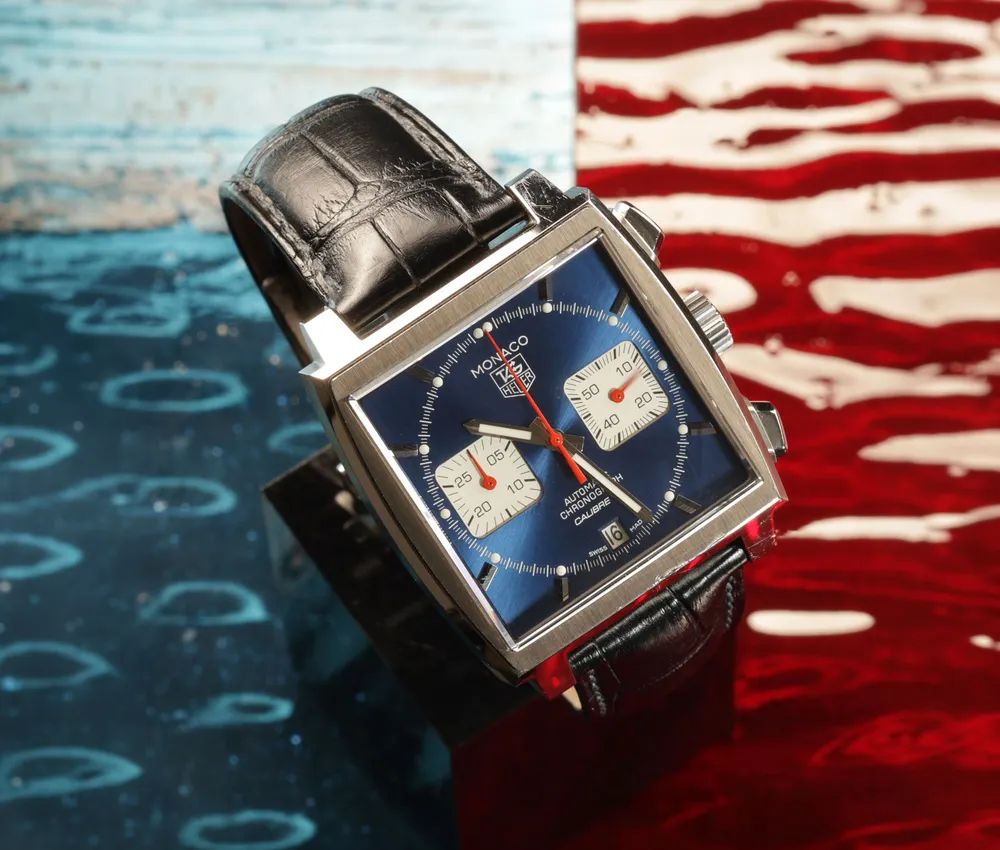 MarketPlace: TAG Heuer Monaco Calibre 12 Chronograph Breaking Bad Watch Ref. CAW2111.FC6183 Full Set