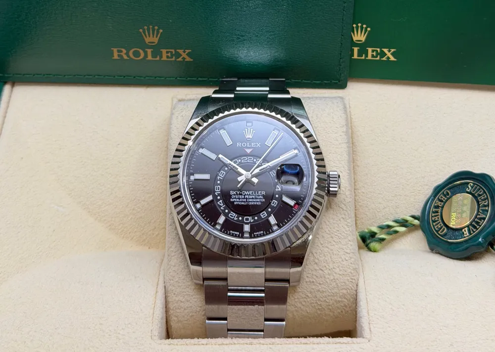MarketPlace: 2022 Rolex Skydweller Watch Ref. 326934 Full Set