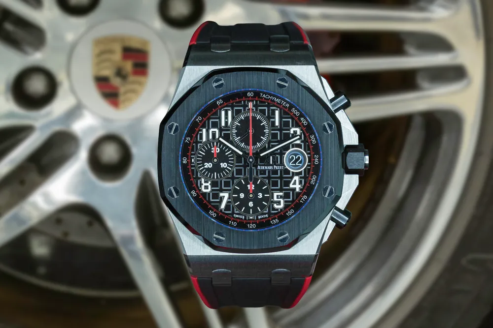 2019 Audemars Piguet Royal Oak Offshore Chronograph Dark Knight Watch Ref. 26470SO Full Set