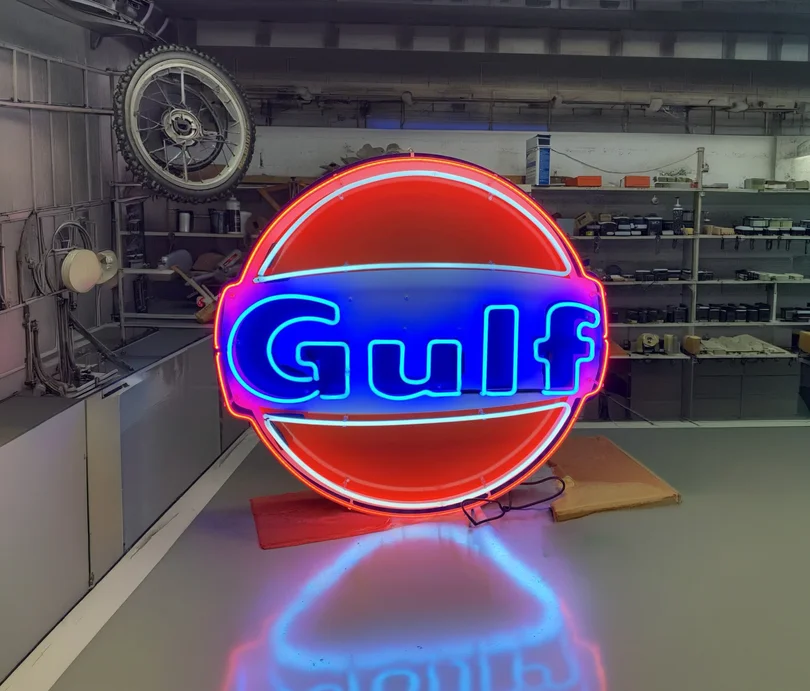 MarketPlace: Custom Made Gulf Neon Sign