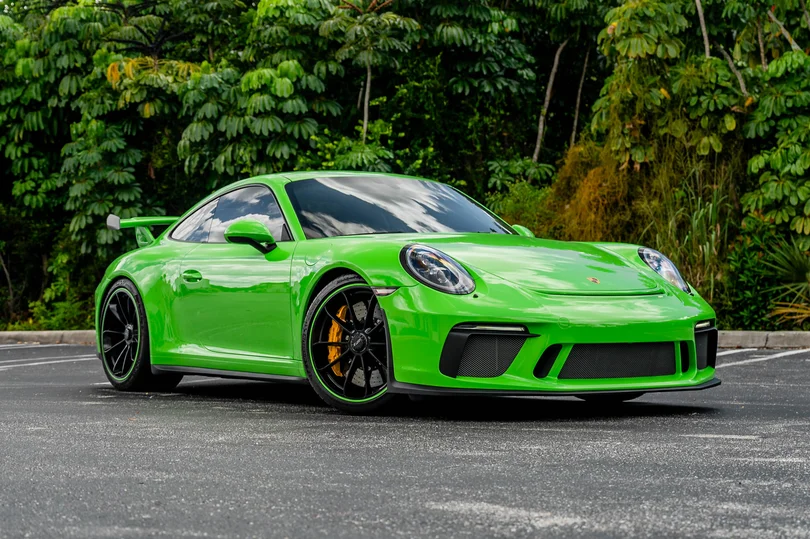MarketPlace: PTS Gelbgrün (Green Yellow) 622-Mile 2018 Porsche 991.2 GT3